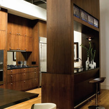 walnut cabinetry