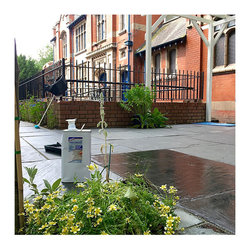 Edwardian renovation & contemporary new build - Paving, Stones & Walling
