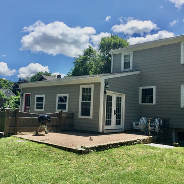ATTACHED TWO CAR GARAGE WITH MUDROOM, READING, MA