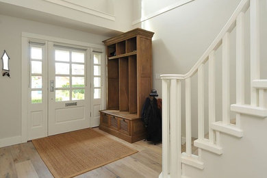 Inspiration for a timeless entryway remodel in Vancouver