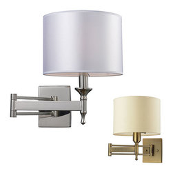 Pembroke Swing-Arm Sconce - Swing Arm Wall Lamps