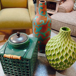Green Colorbook - Vases