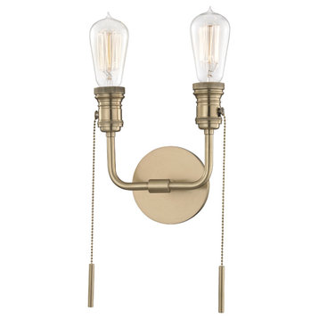 Mitzi Lexi Two Light Wall Sconce H106102-AGB