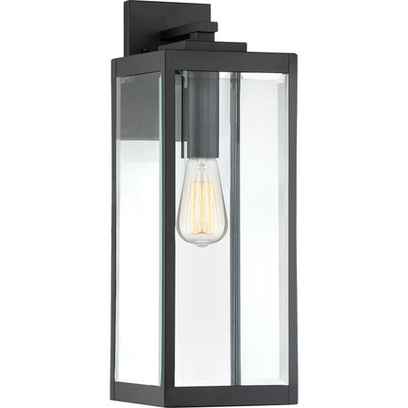 James Allan QZWS5707 Kent 20" Tall Outdoor Wall Sconce - Earth Black