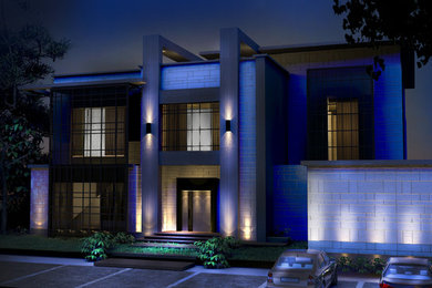 Example of a trendy exterior home design in Other
