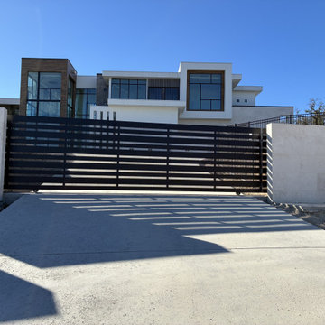 Vehicle and Pedestrian Gate Combo