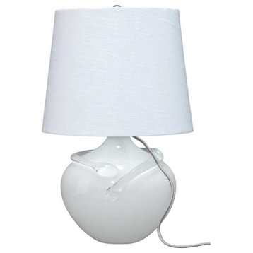 Bardot White Table Lamp
