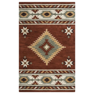 Rizzy Home Southwest Collection Rug, 6'6"x9'6"