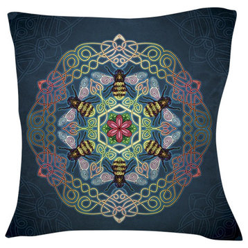 Celtic Bee Pillow