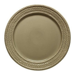 Le Panier Charger/Server Plate - Almond - Dinner Plates