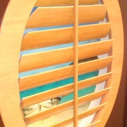 Arched and Odd Shaped Windows - Interior Shutters