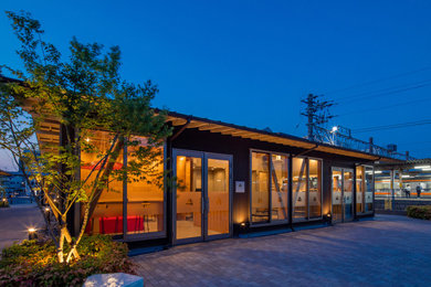 名古屋にある和モダンなおしゃれな住まいの写真