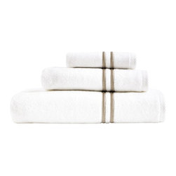 Sardis Face Towel in Bisque - Bath Towels
