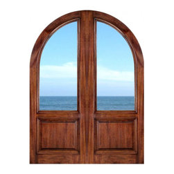 VALENCIA - MAHOGANY VALENCIA FRENCH DOOR (1-3/4") - Windows And Doors