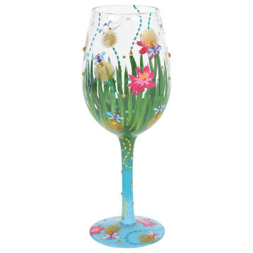 "Firefly" Wine Glass by Lolita