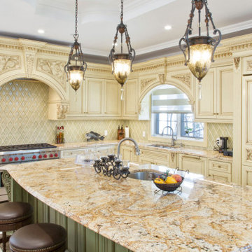 Traditional Kitchen in Whitestone, NY.