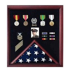 Flag Photo and Badge Display Case - Products