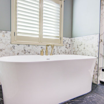 Sophisticated and Timeless Bathroom Design with Premium Features