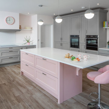 Farrow & Ball Smooth Painted Shaker Kitchen