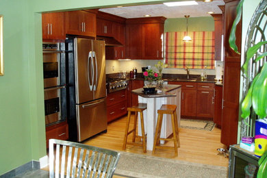Kitchen - modern kitchen idea in Other