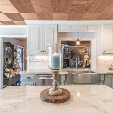Sea Pearl Quartzite Kitchen Countertops