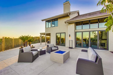 Example of a patio design in San Diego