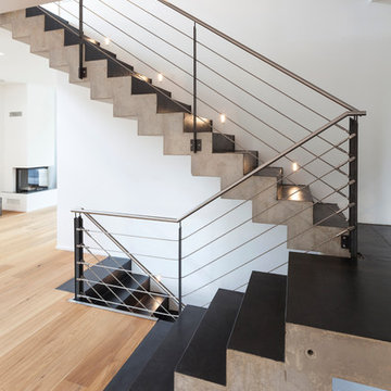 Beton Ciré auf Treppe