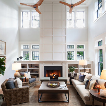 Transitional Living Room