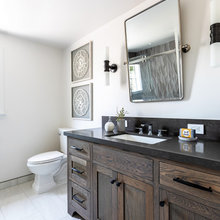 Basement bathroom
