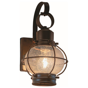 Vaxcel - Chatham 1-Light Outdoor Wall Sconce in Coastal and Lantern Style 12