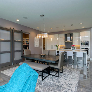 Contemporary Modern 2 Story Plan #57916