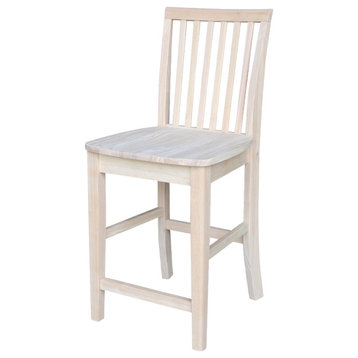 Mission Counter Height Stool - 24" Seat Height