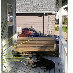 Cypress Rollback II Porch Swing - Patio Furniture And Outdoor Furniture