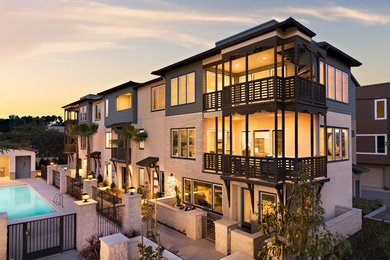 Home design - coastal home design idea in San Diego