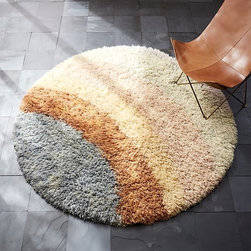 Be Who We Are Natural Shag Rug | CB2 - Area Rugs