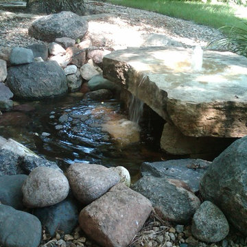 Natural Stone Water Feature