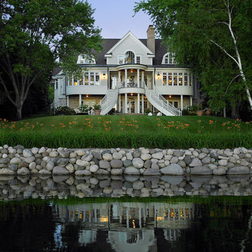 "The White House" Of Big Cedar Lake, West Bend, WI