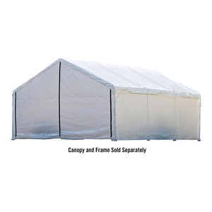 Canopy Extension And Sidewall Kit White Canopy Cover And Frame