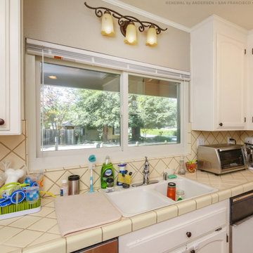 Kitchen with New Windows from Renewal by Andersen San Francisco Bay Area