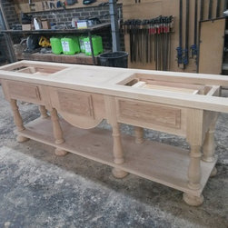 Custom Oak console - Buffets And Sideboards