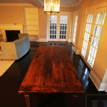 Reclaimed Wood Harvest Tables
