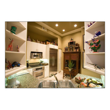 Rustic Pieces in an Urban Condominium