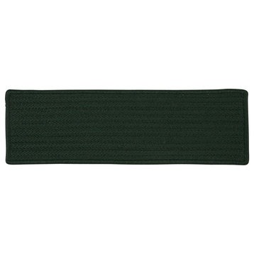 Simply Home Solid, Dark Green Stair Tread