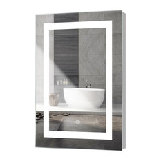 50 Most Por Contemporary Bathroom Mirrors For 2018 Houzz Mod Kent Led Mirror With Touch Sensor 24 X36 Bathroom Mirrors