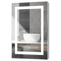 Kent LED Mirror With Touch Sensor, 24"x36"