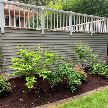 Garden setting in Canterwood