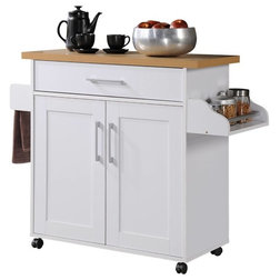 Transitional Kitchen Islands And Kitchen Carts by Hodedah Import Inc.