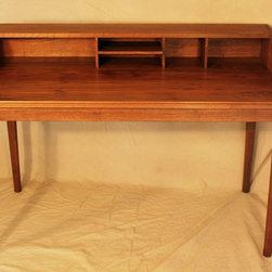 Walnut Desk with tapered sides - Products