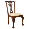 NDRSC041 Gothic Mahogany Chippendale Side Chair