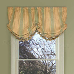 Priority Home & Design - Custom Gathered Balloon Valance - Select From 500+ Fabrics - Valances